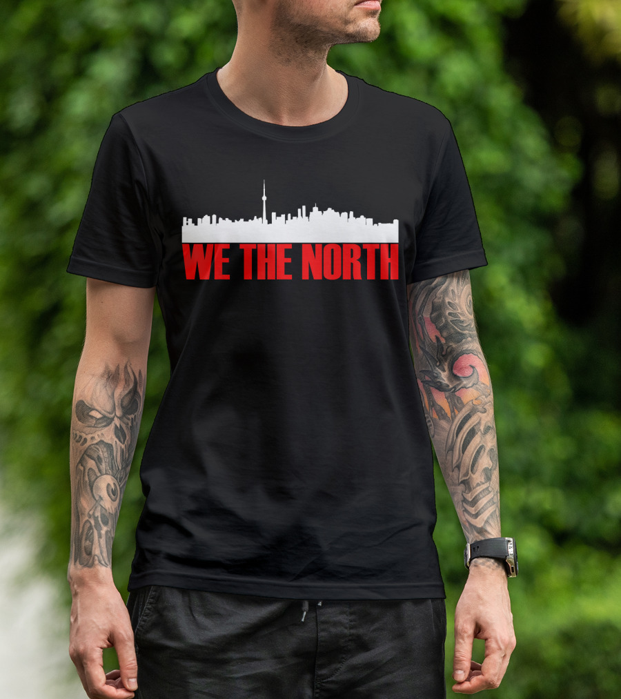 We The North Toronto Basketball Skyline T-Shirt