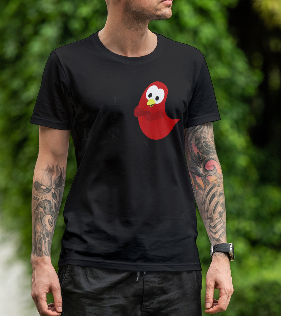 I'm The BOSS Sammy Bird Red Bird Character T-Shirt