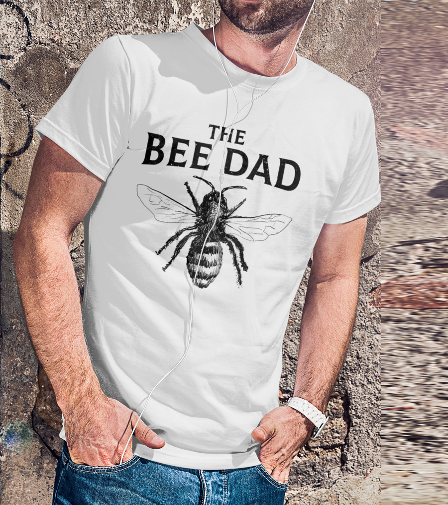 THE BEE DAD Beekeeping Father T-Shirt