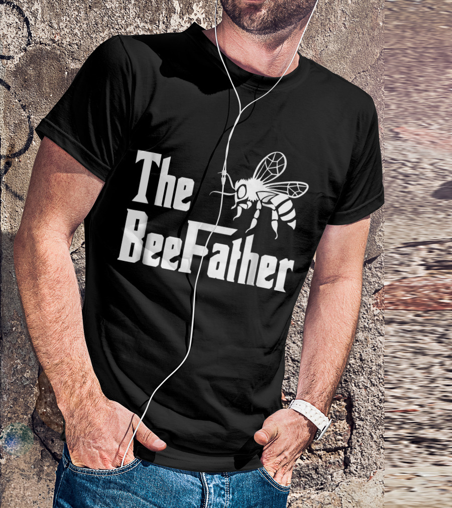 The Bee Father Funny Beekeeper Parody With Bee T-Shirt