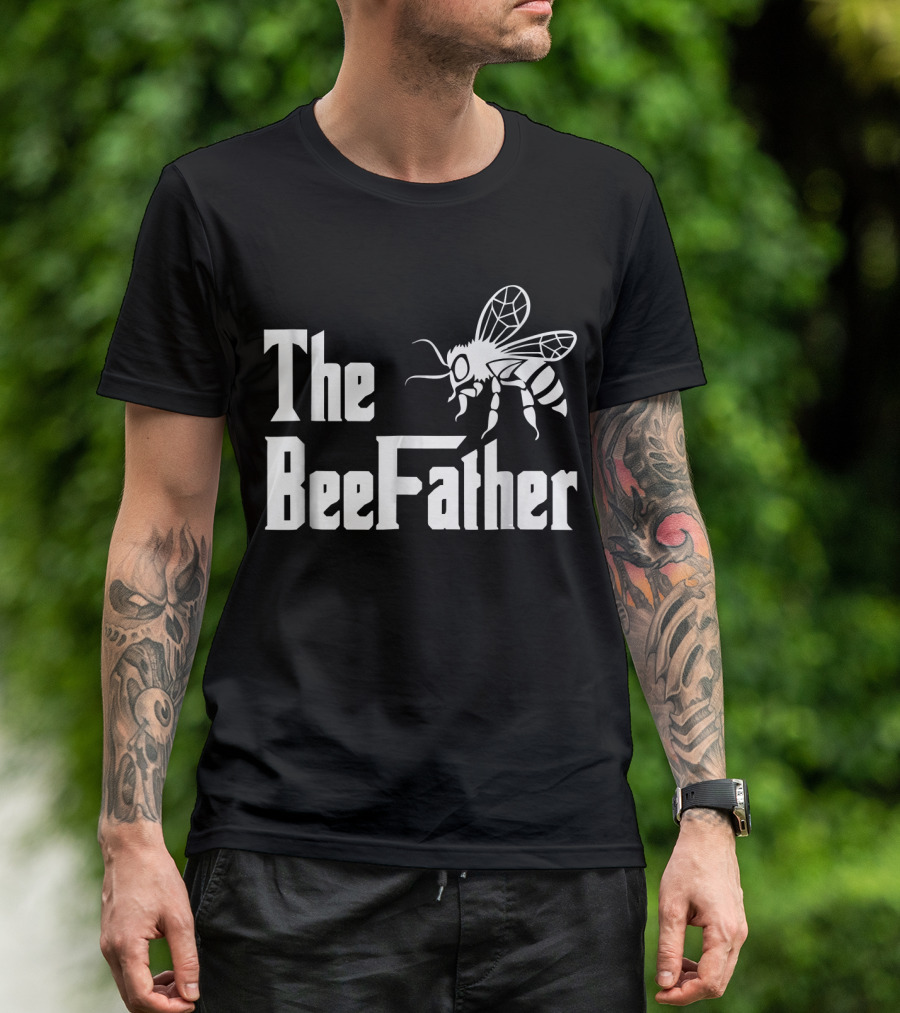 The Bee Father Funny Beekeeper Parody With Bee T-Shirt