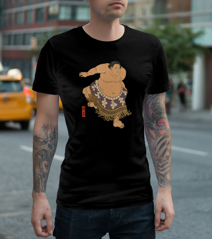 Sumo Wrestler I Love Japanese Sumo Traditional Japanese T-Shirt