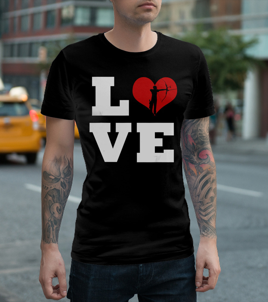LOVE Archery Heart T-Shirt