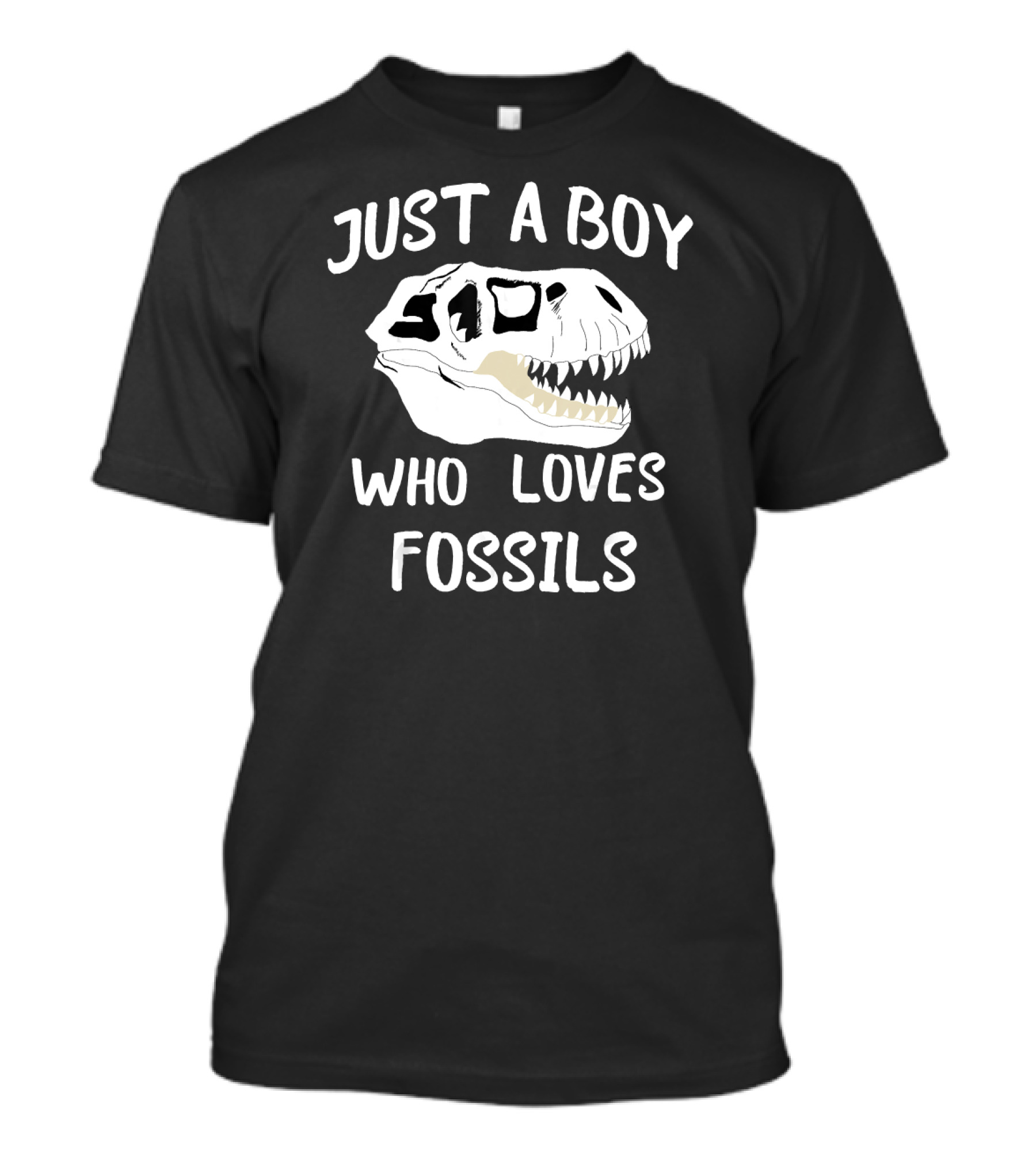 Just A Boy Who Loves Fossils Rex Hunting T-Shirt