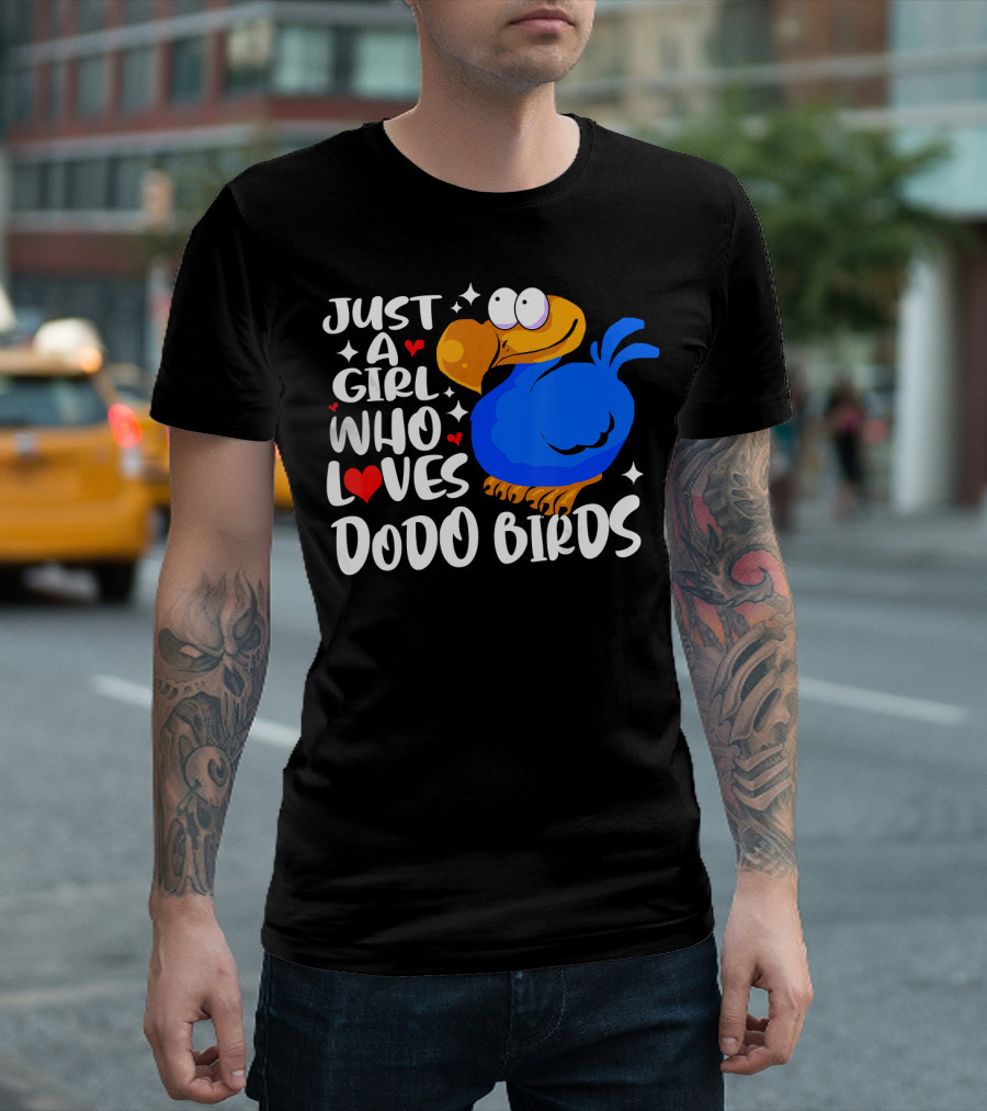 Just A Girl Who Loves Dodo Birds T-Shirt