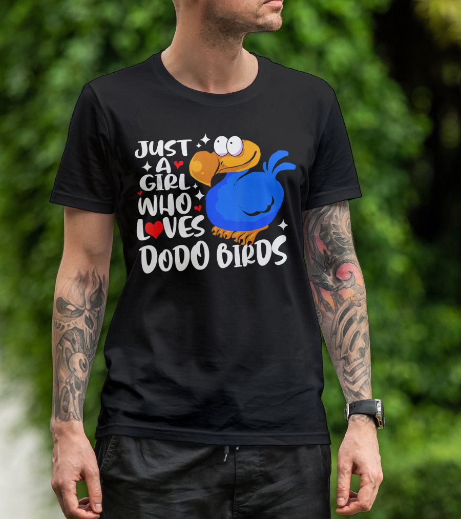 Just A Girl Who Loves Dodo Birds T-Shirt