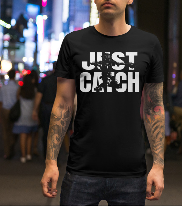 Just Catch Baseball Catchers Gear Iconic T-Shirt