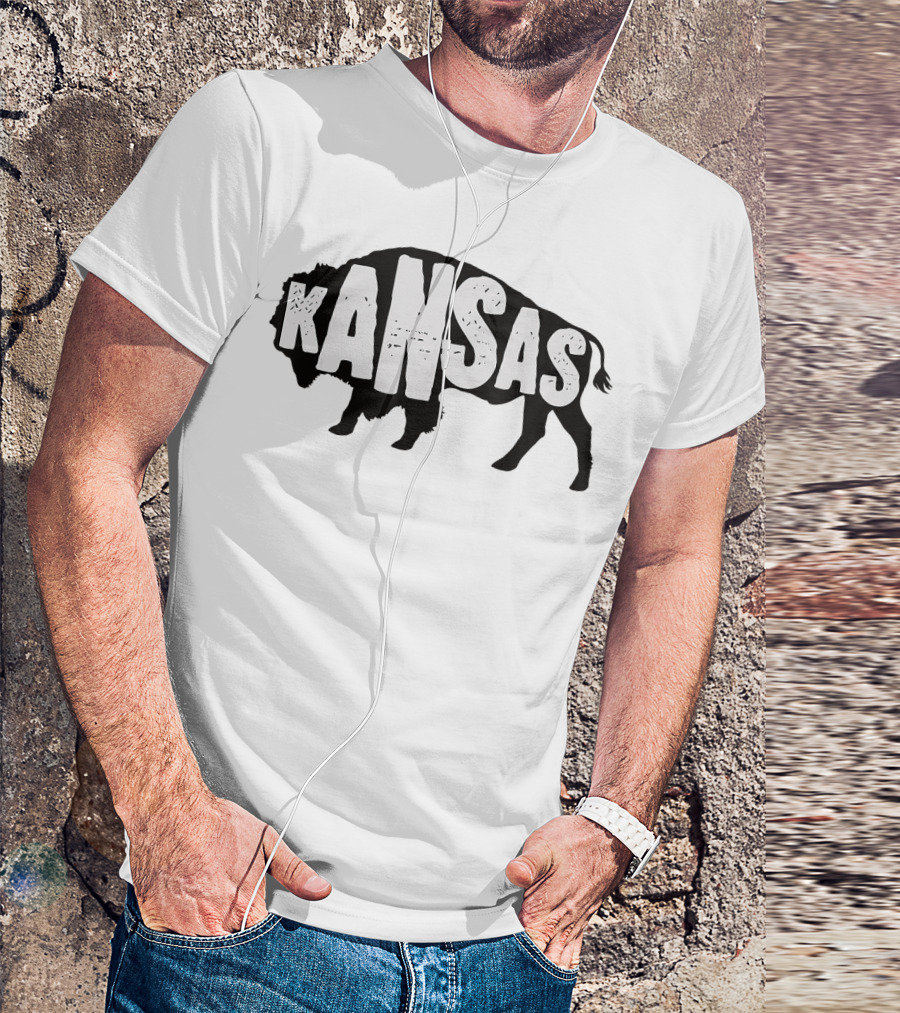 Kansas State Buffalo Bison Kansas T-Shirt