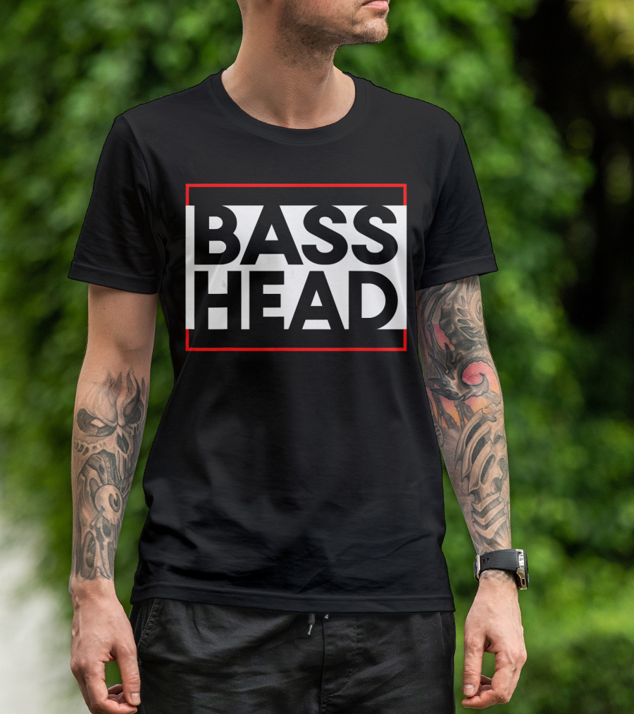 Bass Head Rave EDM Junglist Riddim Dubst T-Shirt