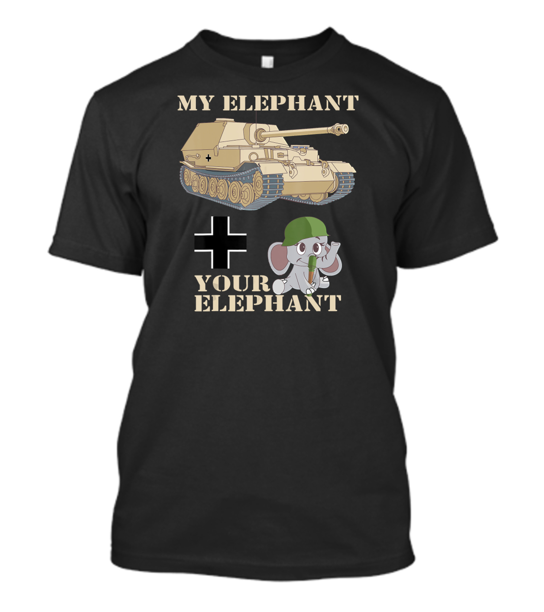 My Elephant WWII Tank Destroyer Your Elephant T-Shirt