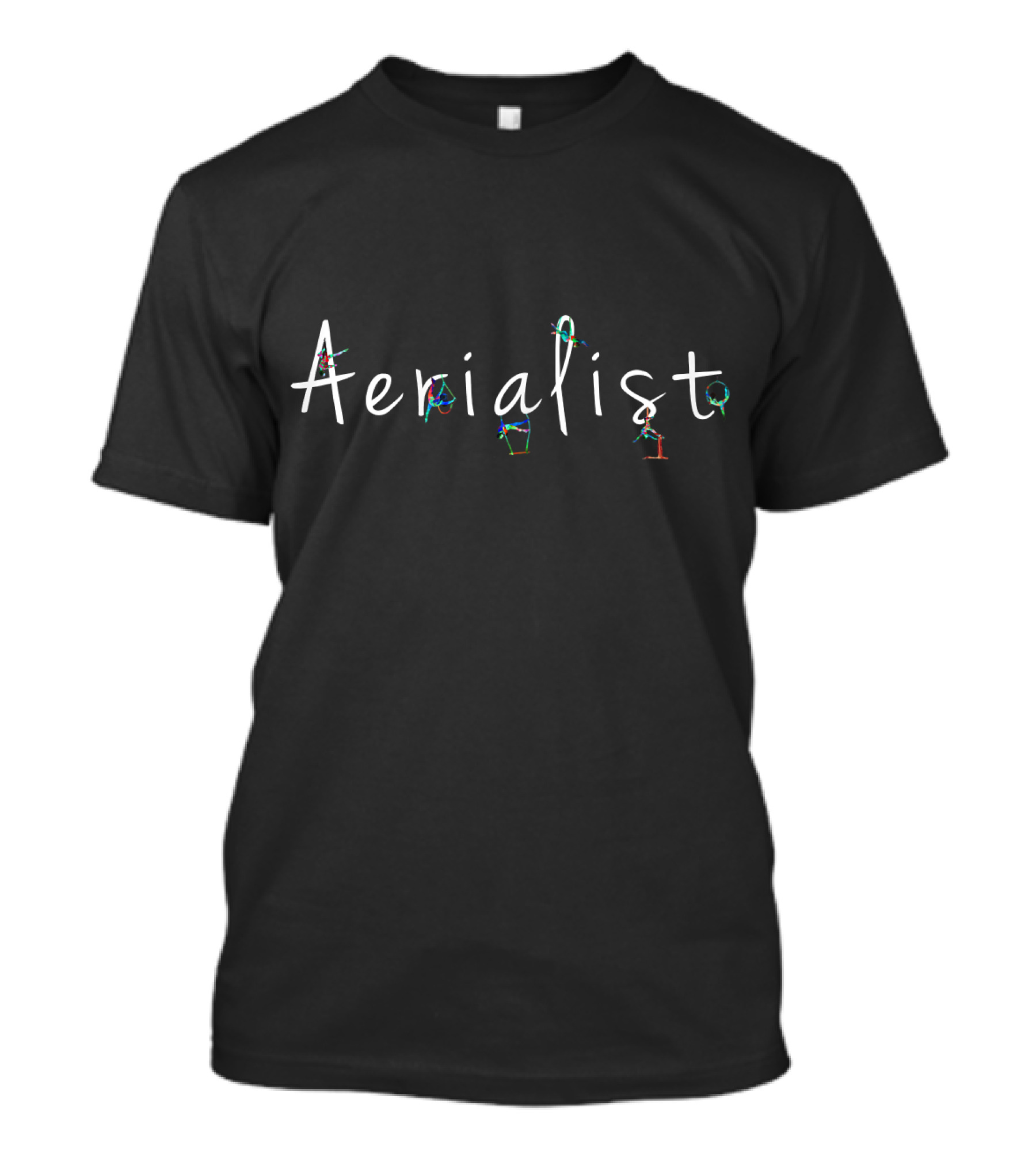 Aerialist Yoga Silk Trapeze Hoop T-Shirt
