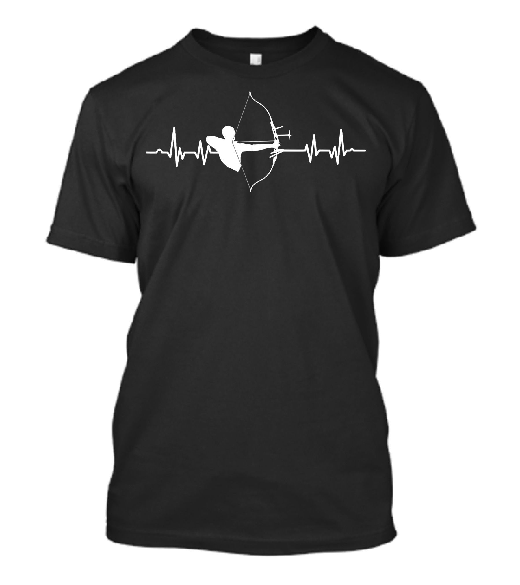 Archer Heartbeat Archery Bow Pulse T-Shirt