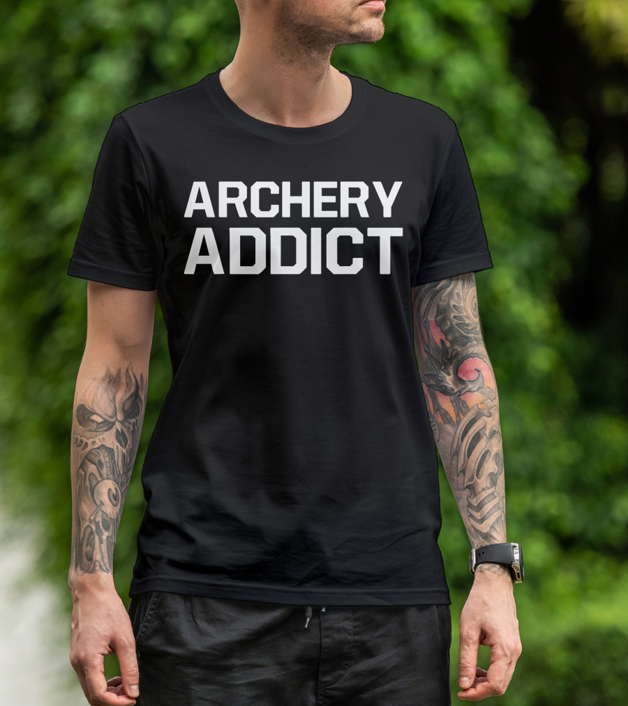 Archery Addict Sportsman Hunting T-Shirt