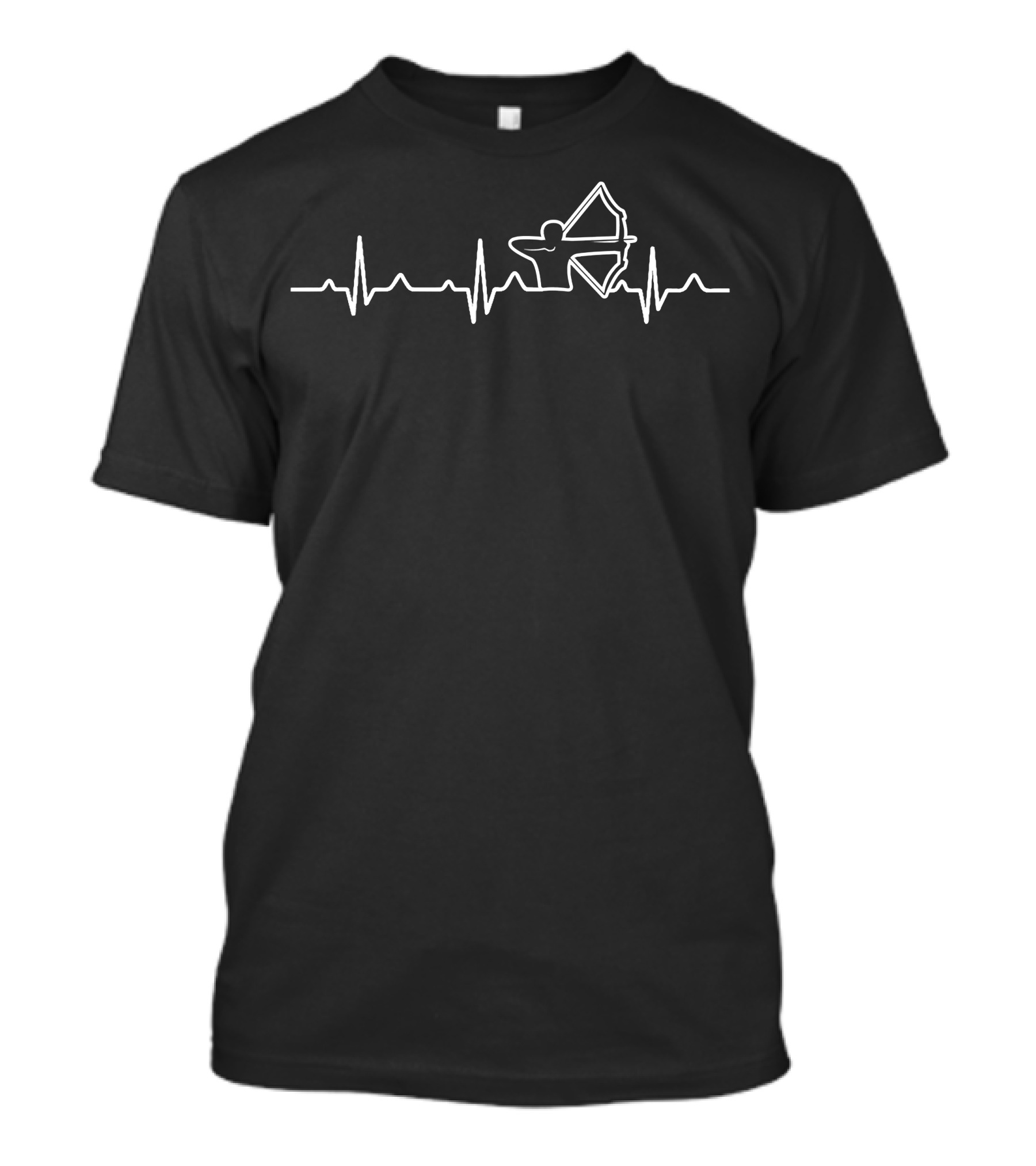 Archery Heartbeat Bow And Archer T-Shirt