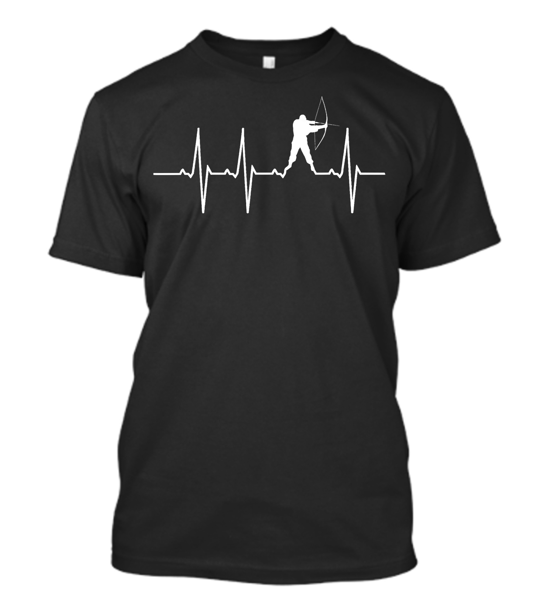 Archery Heartbeat Bow Hunting Pulsating Archer T-Shirt