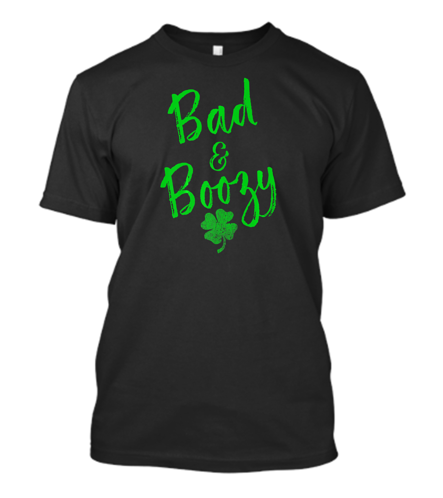 Bad And Boozy Shamrock Charm T-Shirt