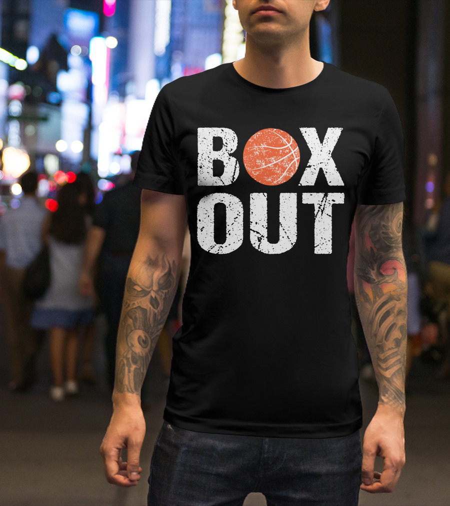 Box Out Basketball Coach Say T-Shirt