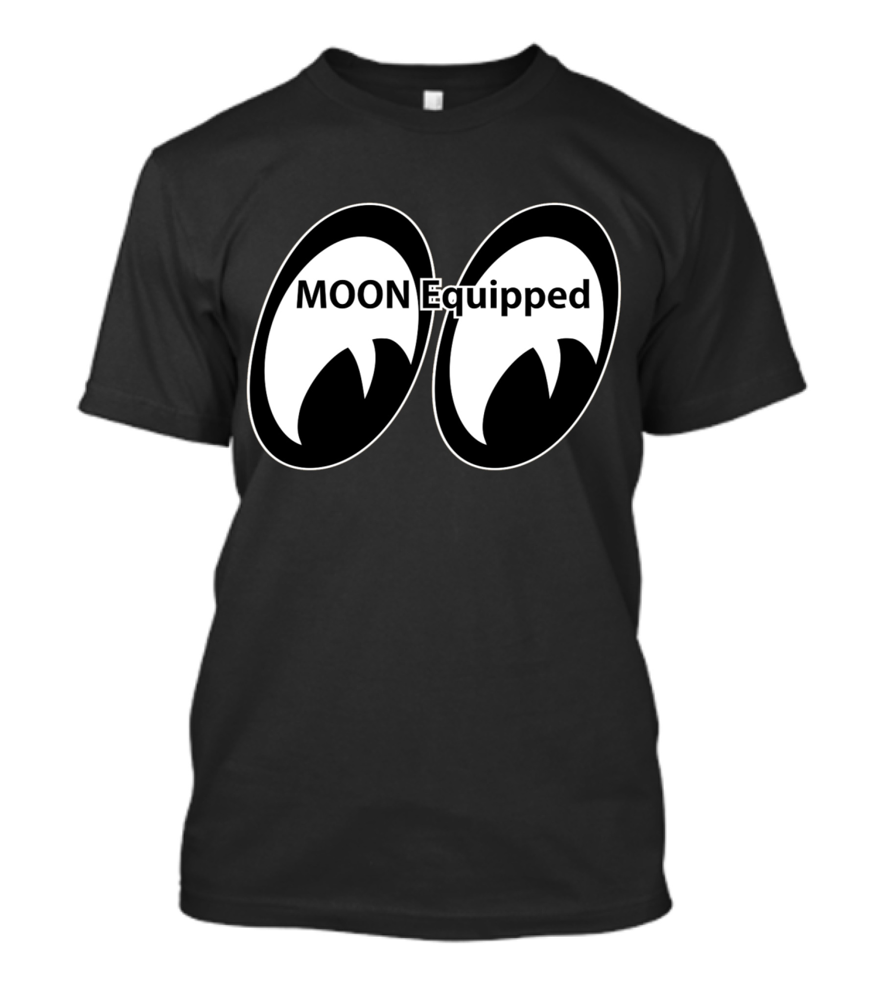 MOON Equipped Racing Logo Eyeballs T-Shirt