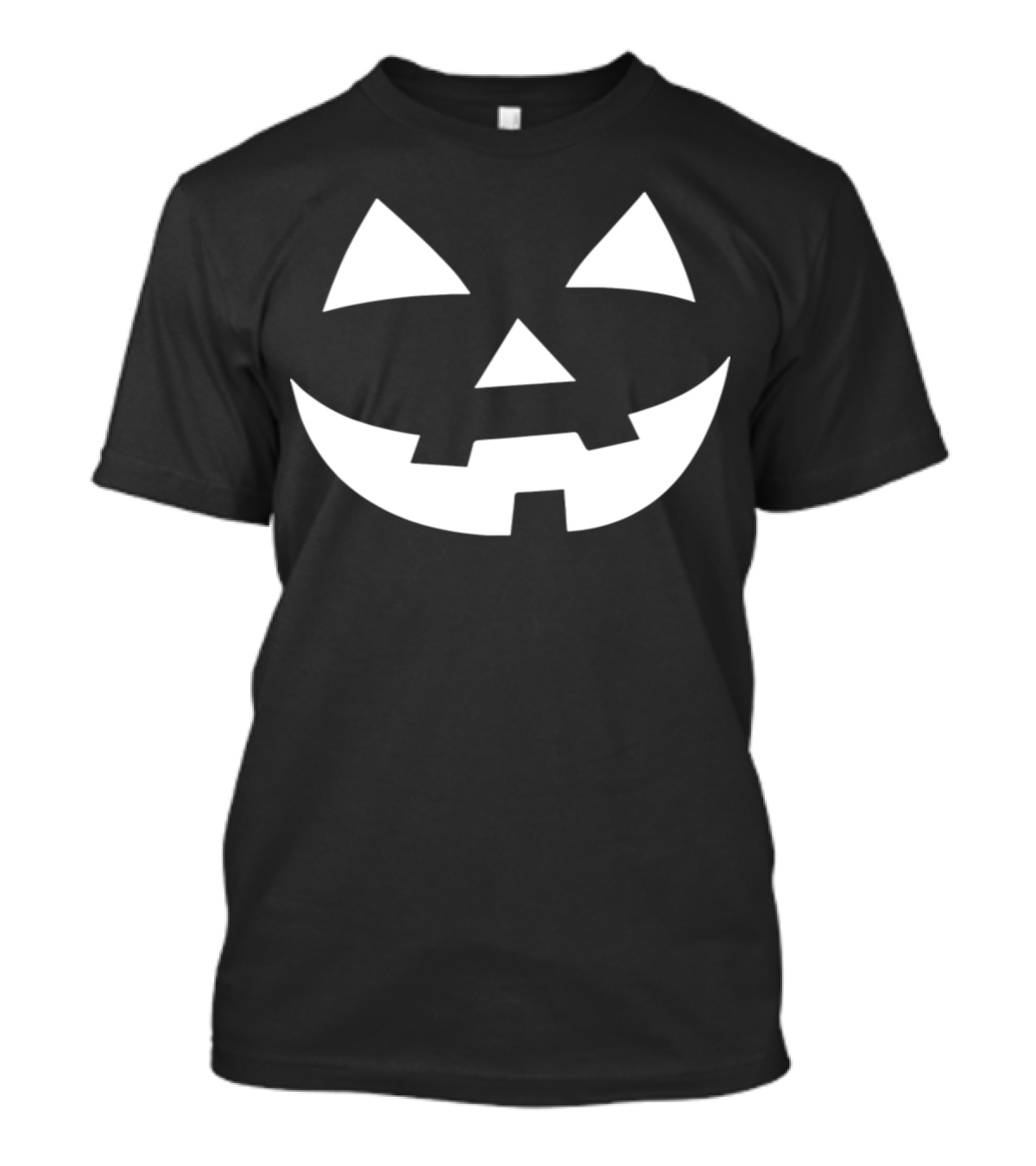 Halloween Pumpkin Jack O Lantern Face Smiling Expression T-Shirt