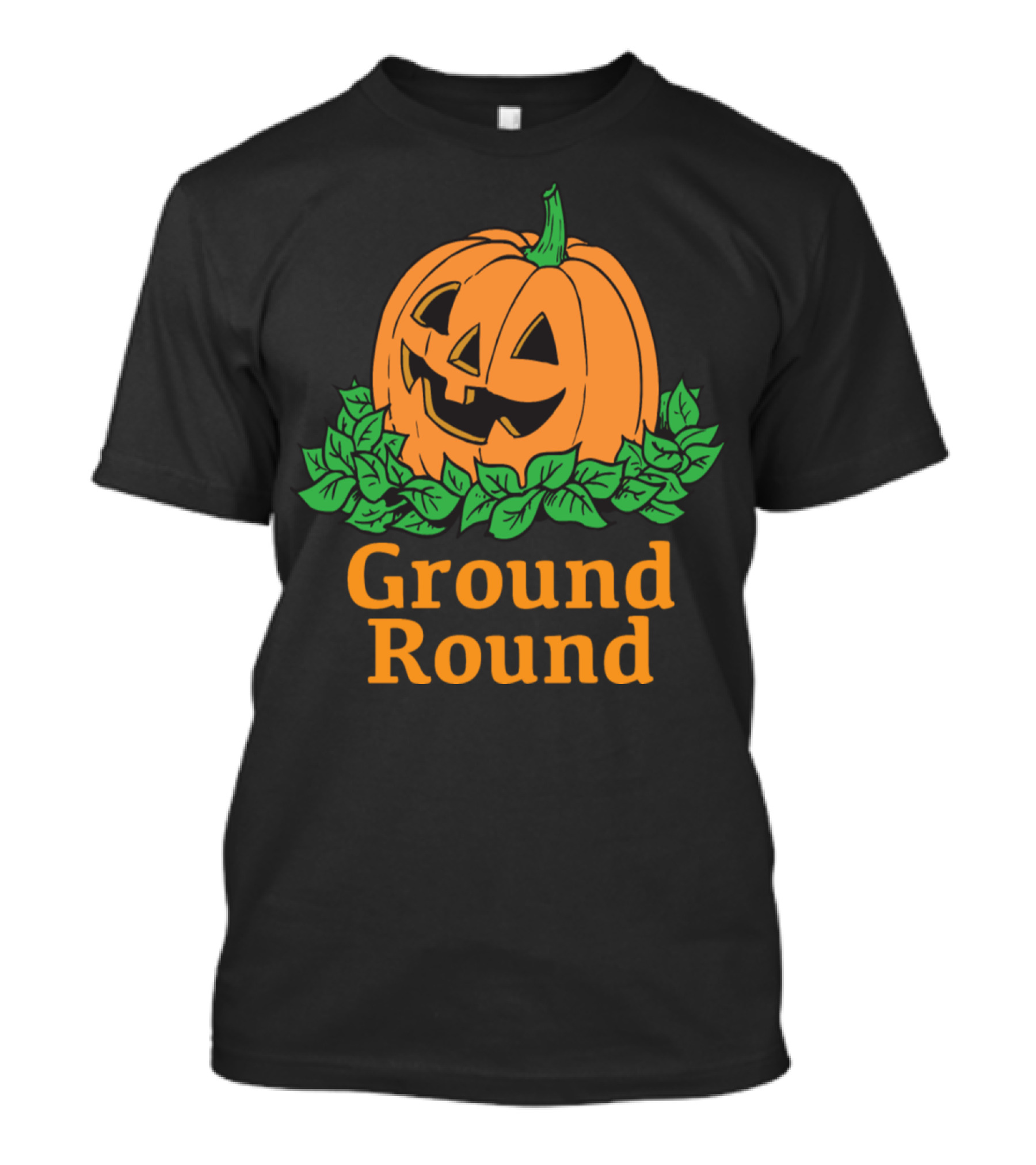 Knowa's Ground Round Halloween Pumpkin T-Shirt