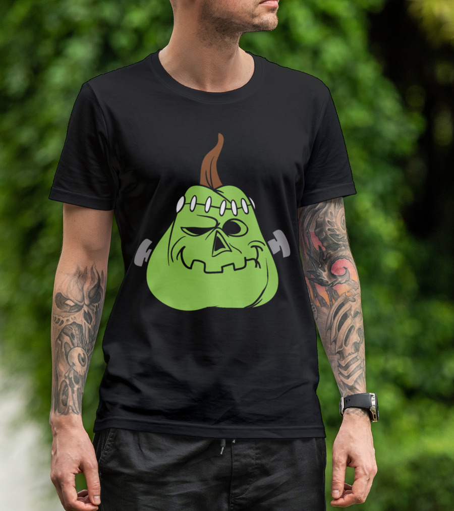 Halloween Pumpkins Horror Monster Zombie Scary Frankenstein Jack-O'-Lantern T-Shirt