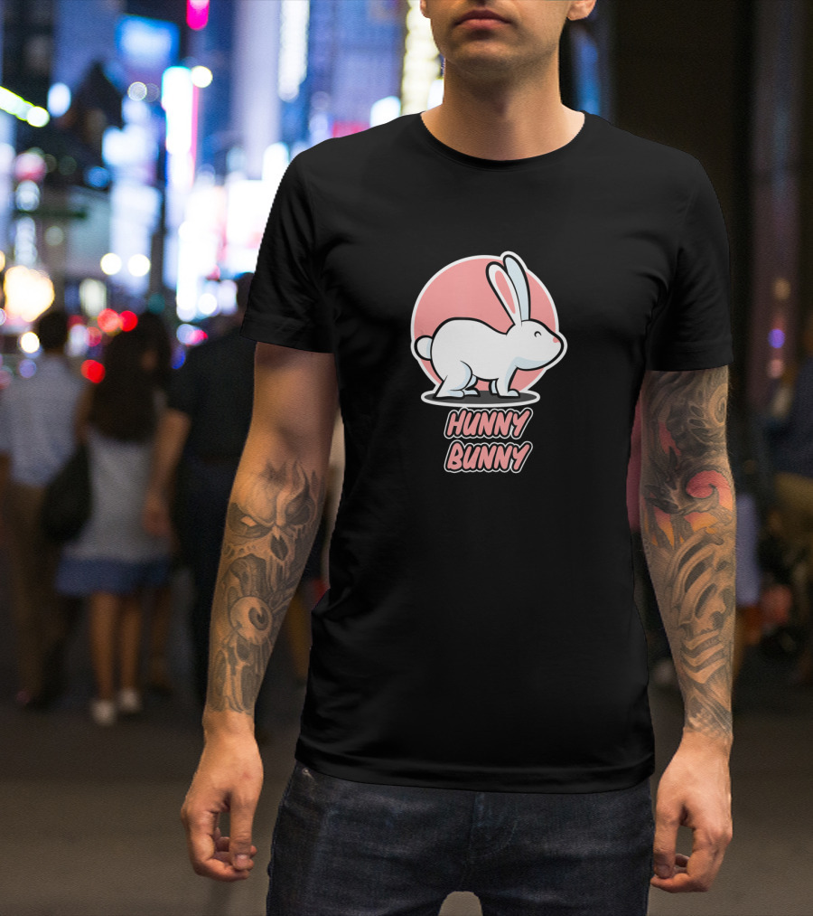 Hunny Bunny Cute Easter Bunny T-Shirt