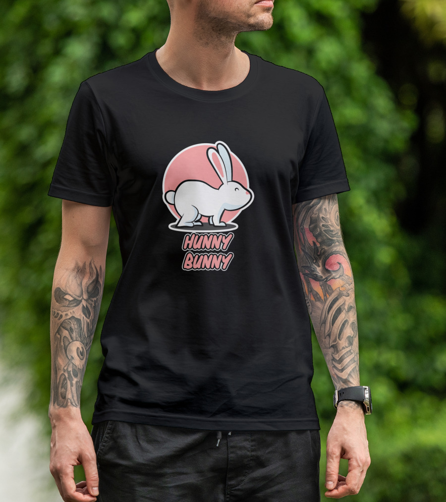 Hunny Bunny Cute Easter Bunny T-Shirt