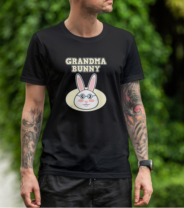 Grandma Bunny Easter Family T-Shirt