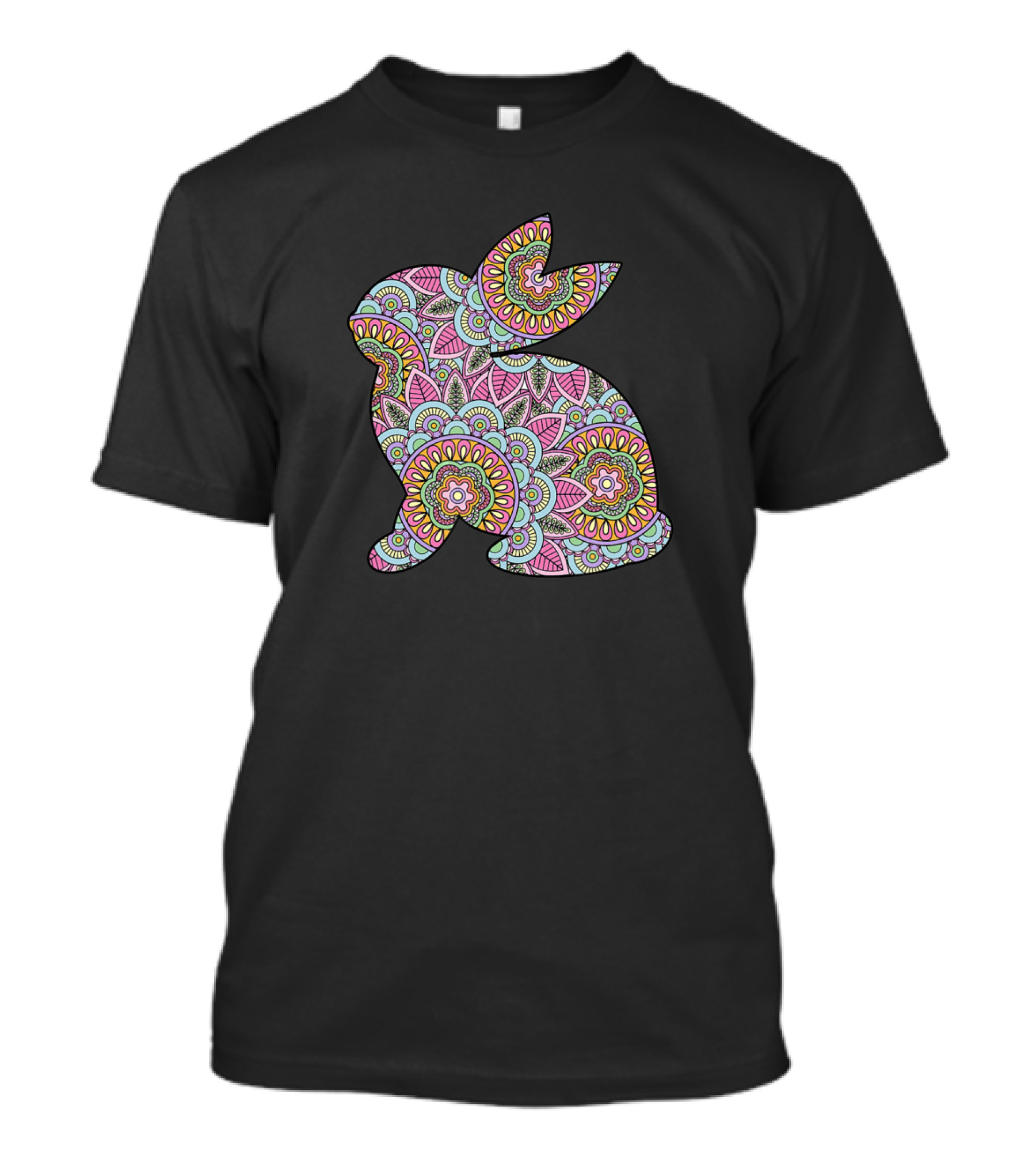 Easter Bunny Floral T-Shirt