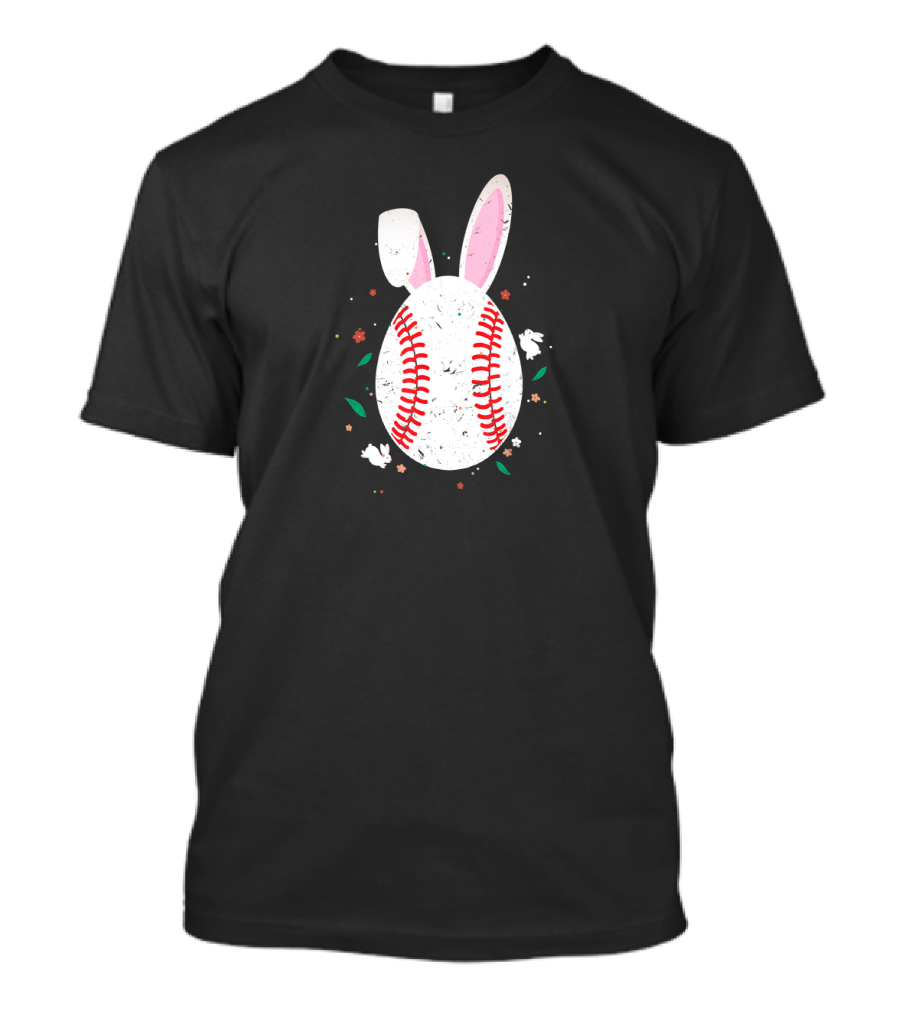 Easter Bunny Baseball Egg Costume Easter Day T-Shirt