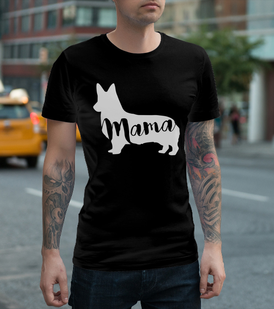 Corgi Dog Mama T-Shirt