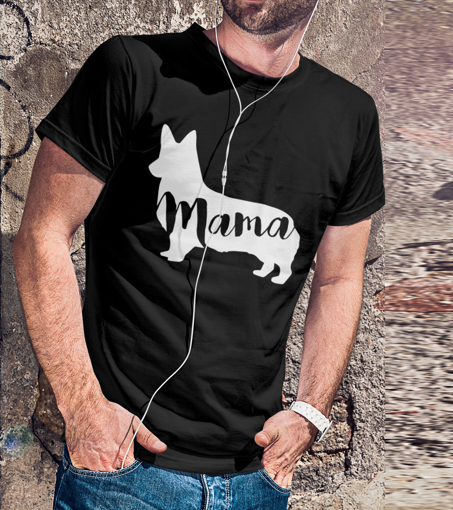 Corgi Dog Mama T-Shirt