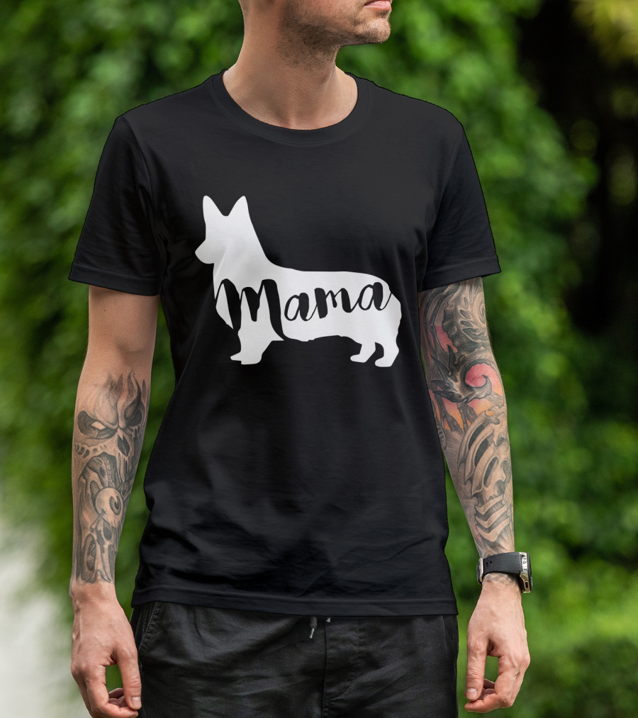 Corgi Dog Mama T-Shirt
