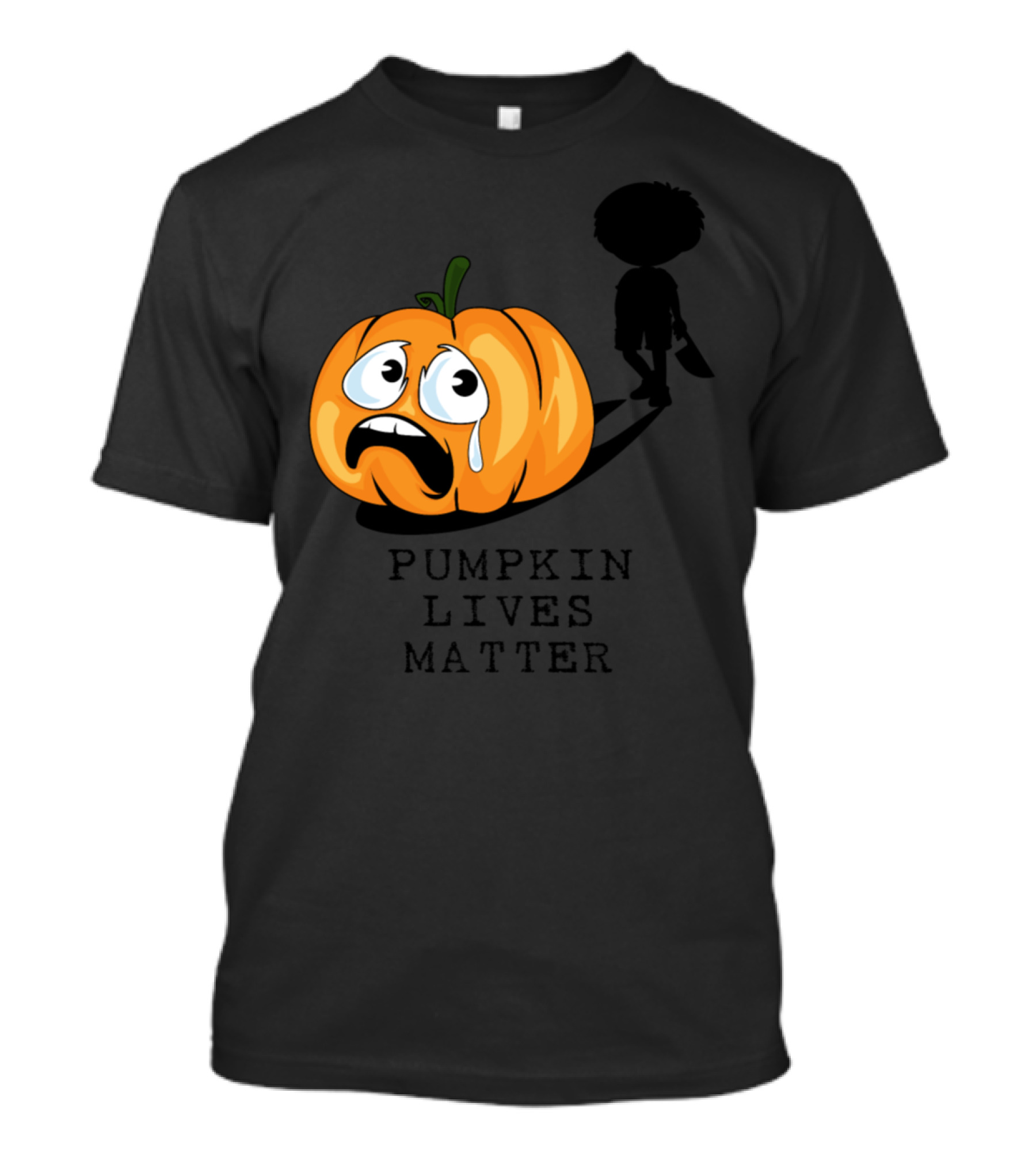 Pumpkin Lives Matter Funny Halloween Jack O Lantern Costume T-Shirt