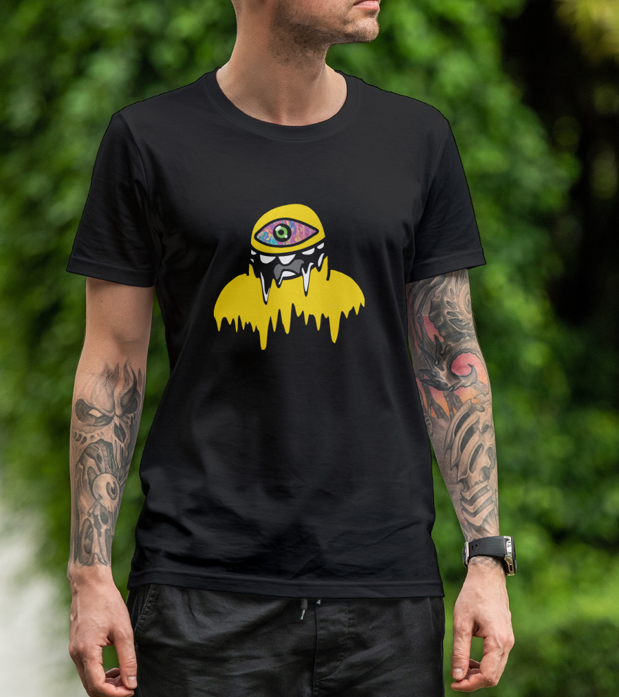 Subtronics Cyclops Melting Creature Psychedelic Eye T-Shirt
