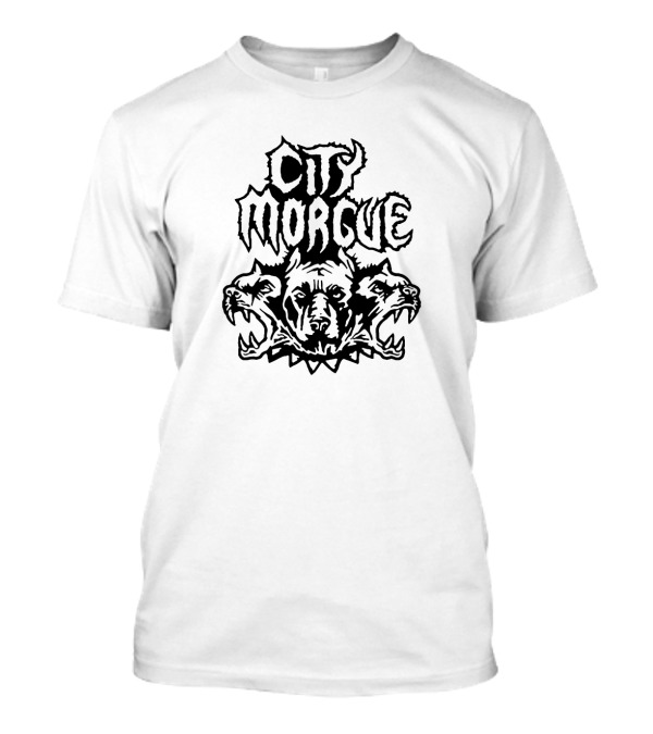 City Morgue Three-Headed Dog T-Shirt