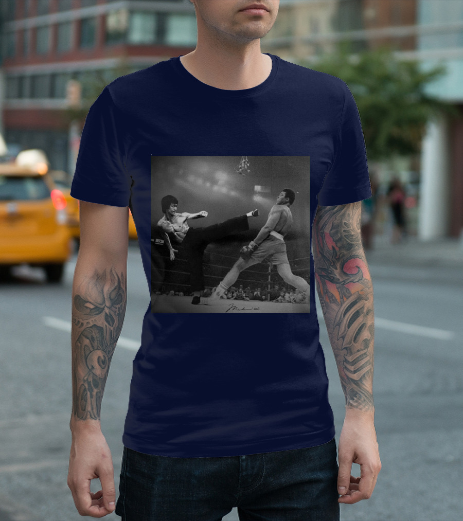 BRUCE LEE Vs ALI Boxing Match Showdown T-Shirt