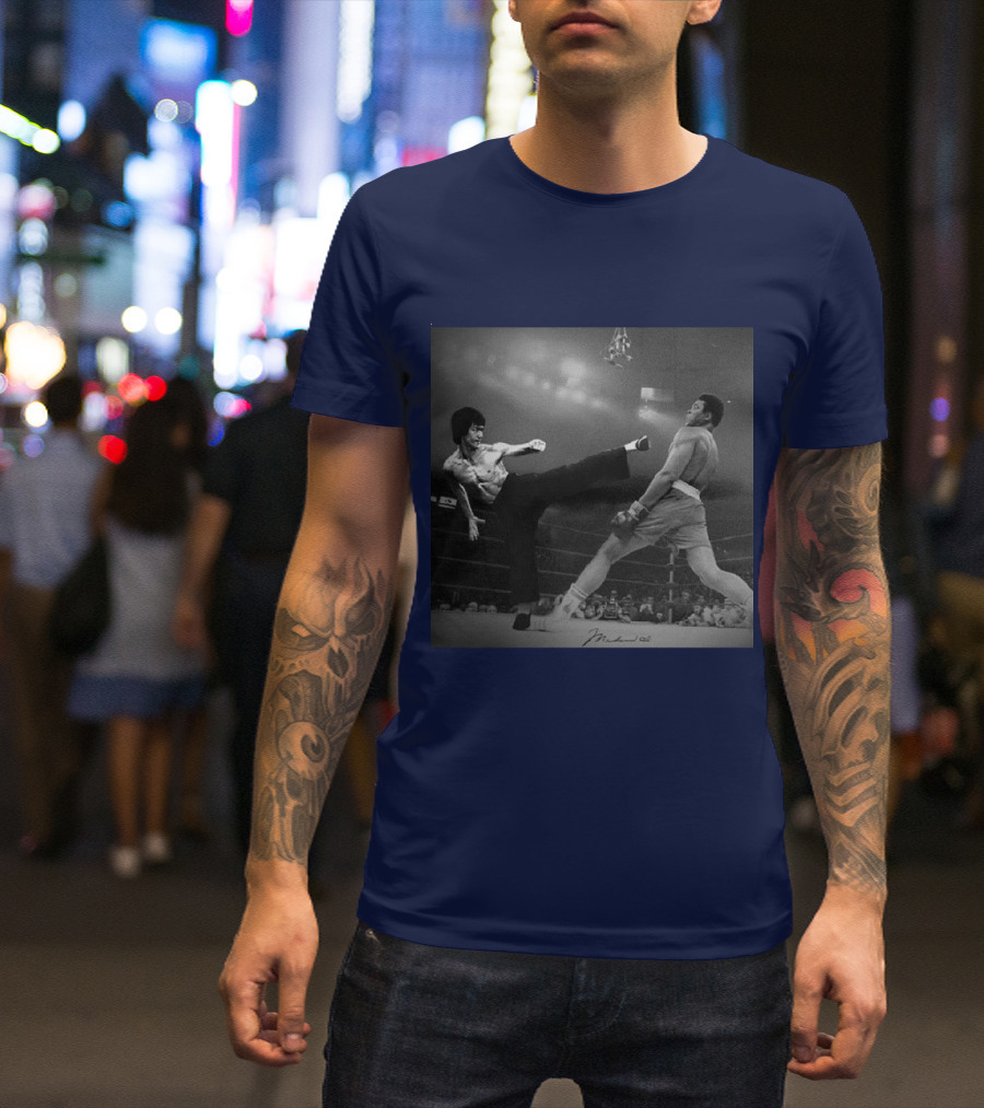 BRUCE LEE Vs ALI Boxing Match Showdown T-Shirt