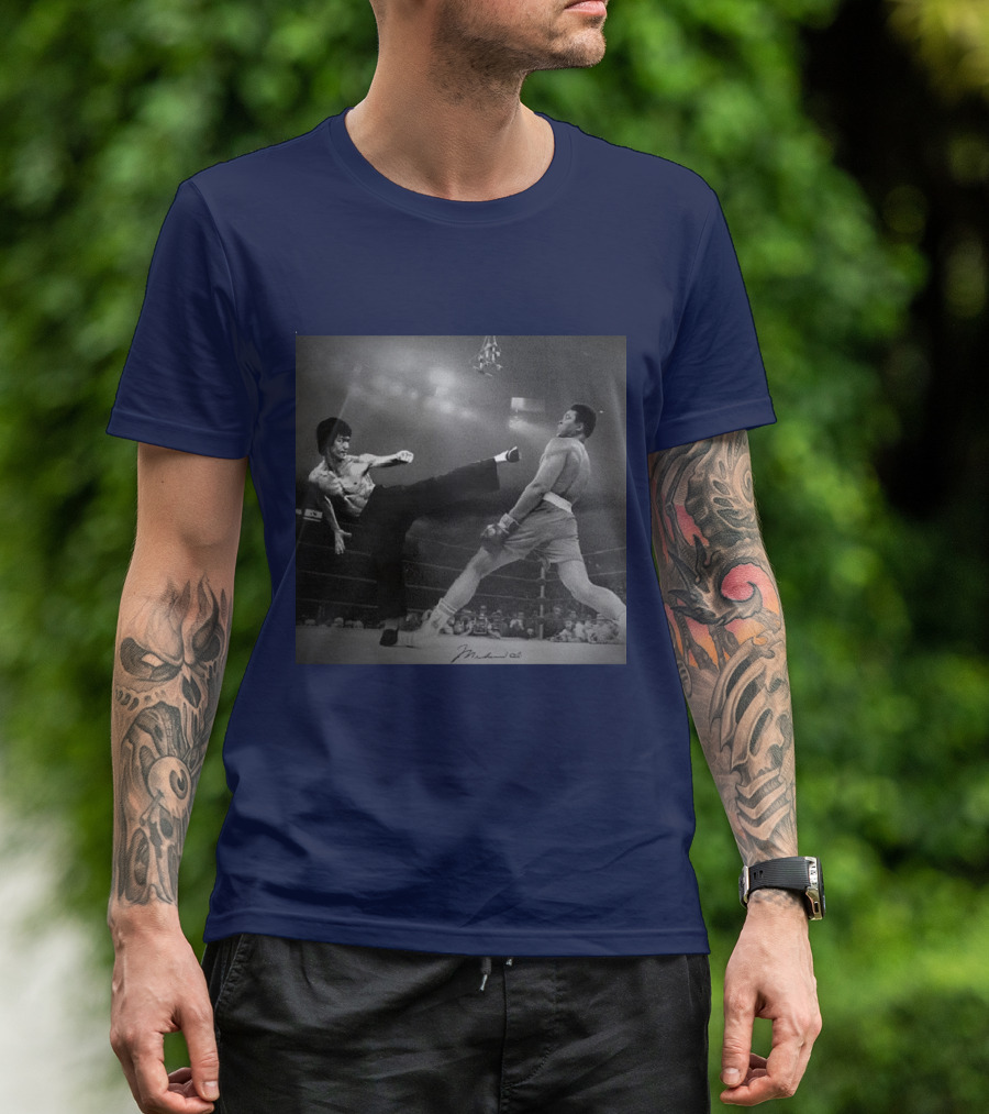 BRUCE LEE Vs ALI Boxing Match Showdown T-Shirt