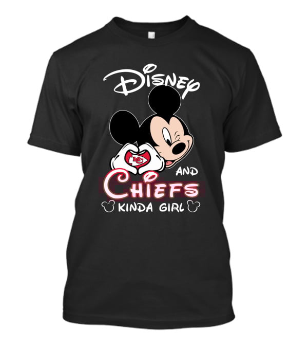 Disney And Chiefs Kinda Girl T-Shirt