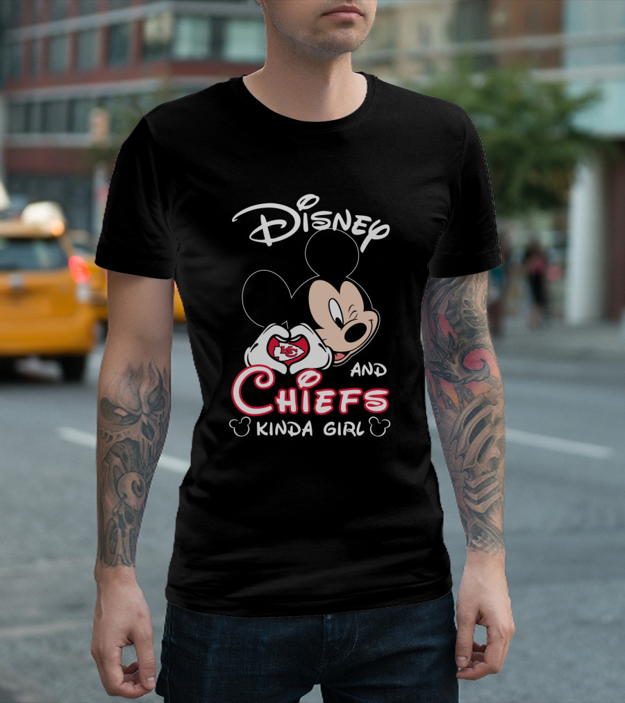 Disney and Chiefs Kinda Girl T-Shirt