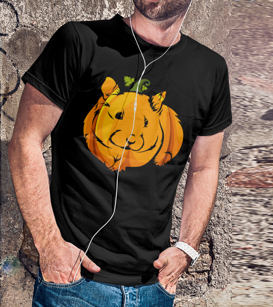 Hamster Pumpkin Halloween Kids Costume T-Shirt