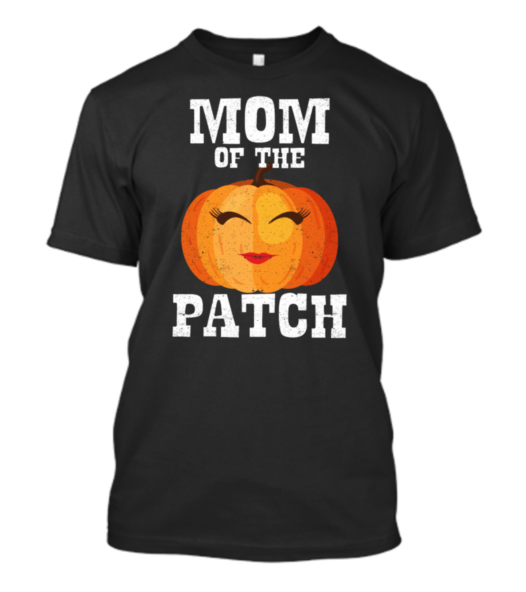 Mom Of The Patch Pumpkin Halloween T-Shirt
