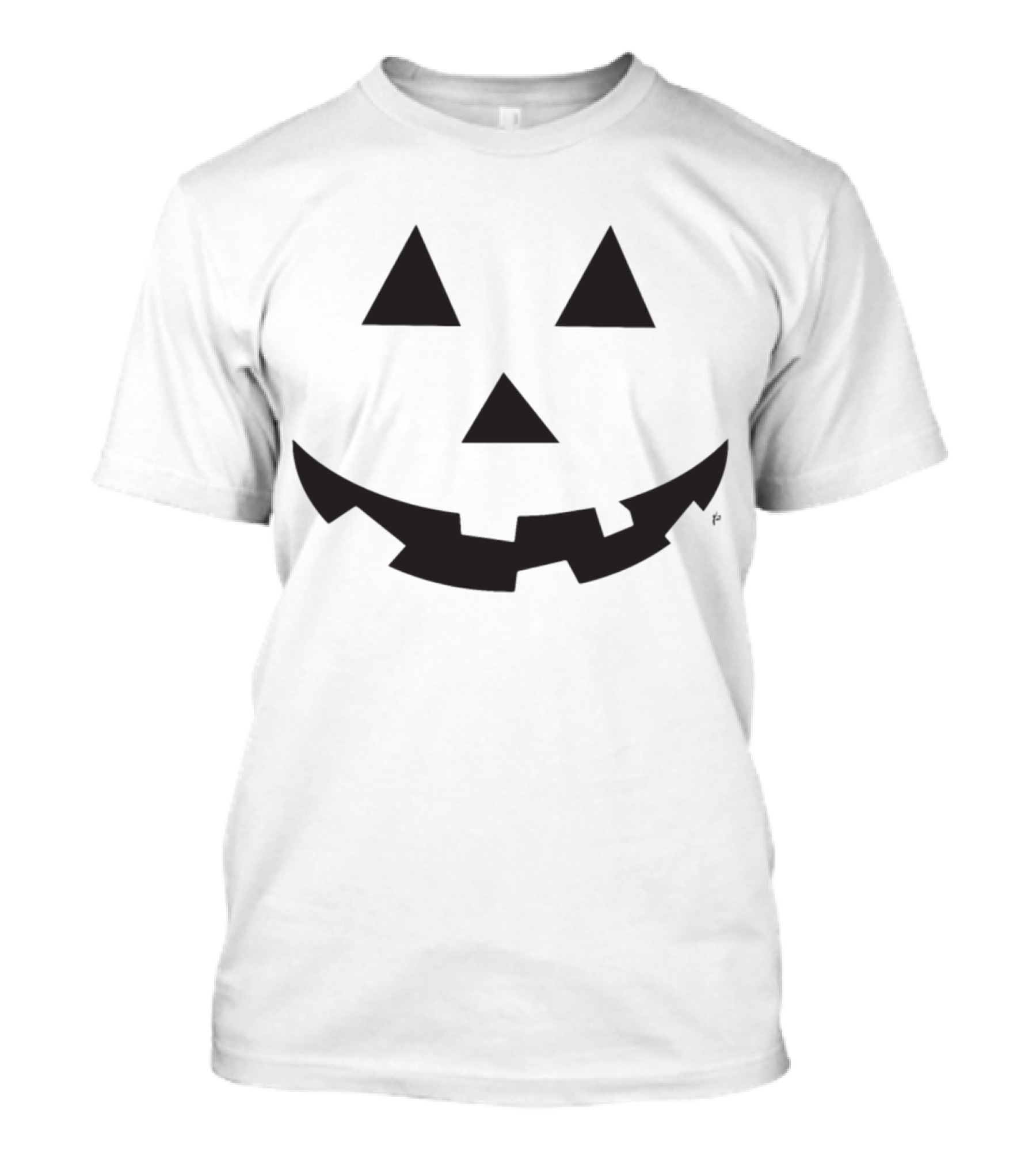 Halloween Pumpkin Face Scary Eyes Mouth T-Shirt