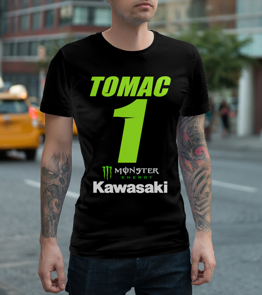 Tomac 1 Monster Energy Kawasaki T-Shirt