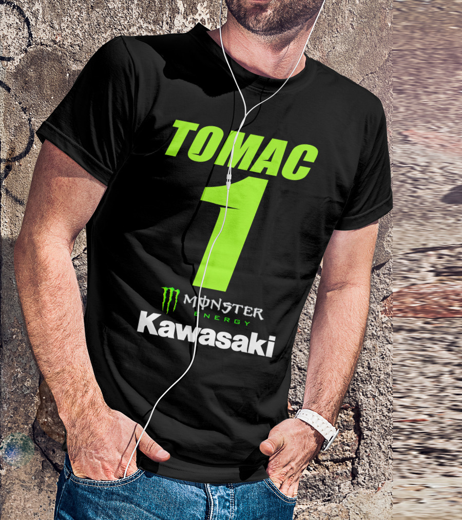 Tomac 1 Monster Energy Kawasaki T-Shirt