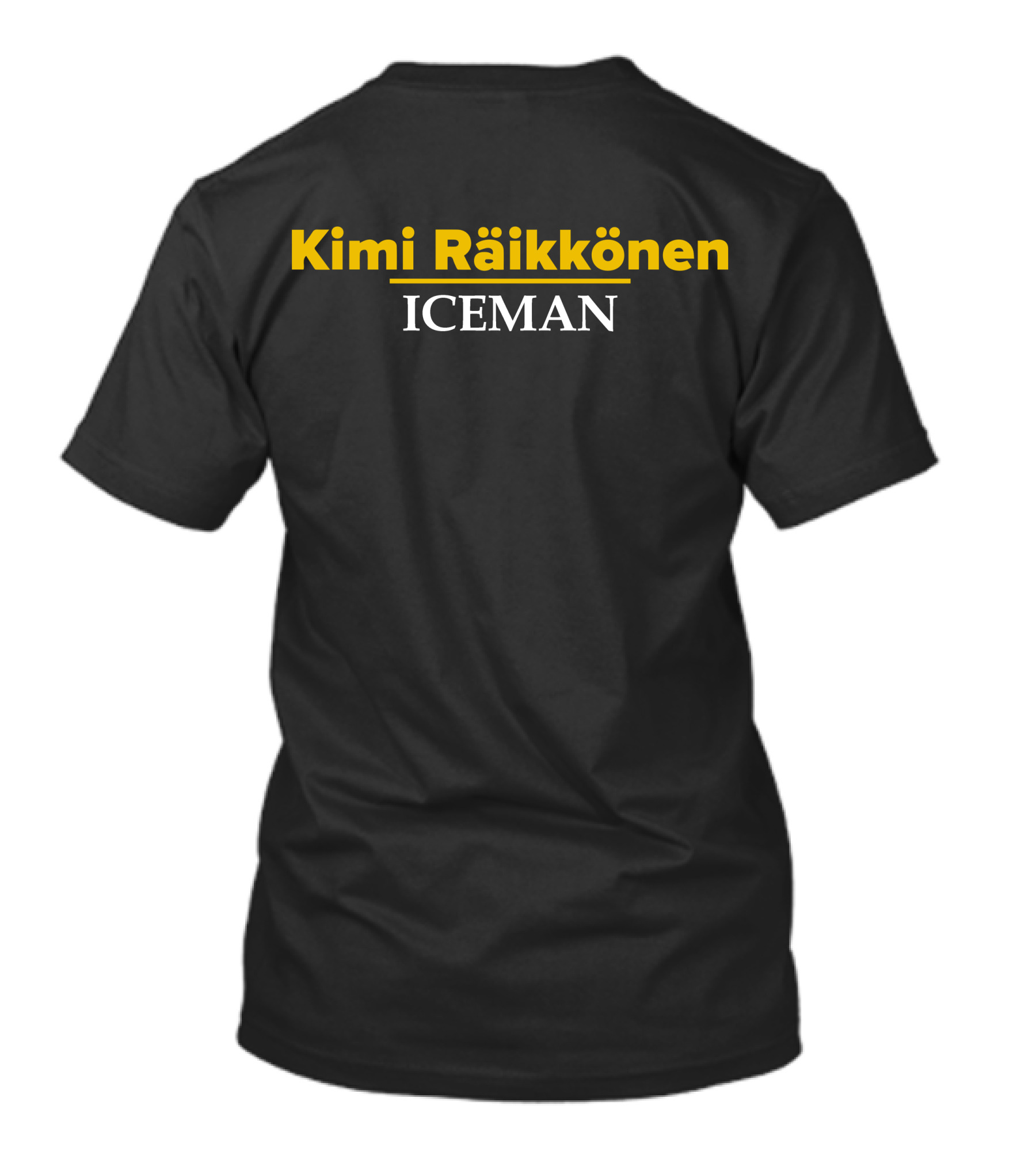 Kimi Raikkonen Leave Me Alone I Know What I'm Doing Santander Racing Car Signature T-Shirt
