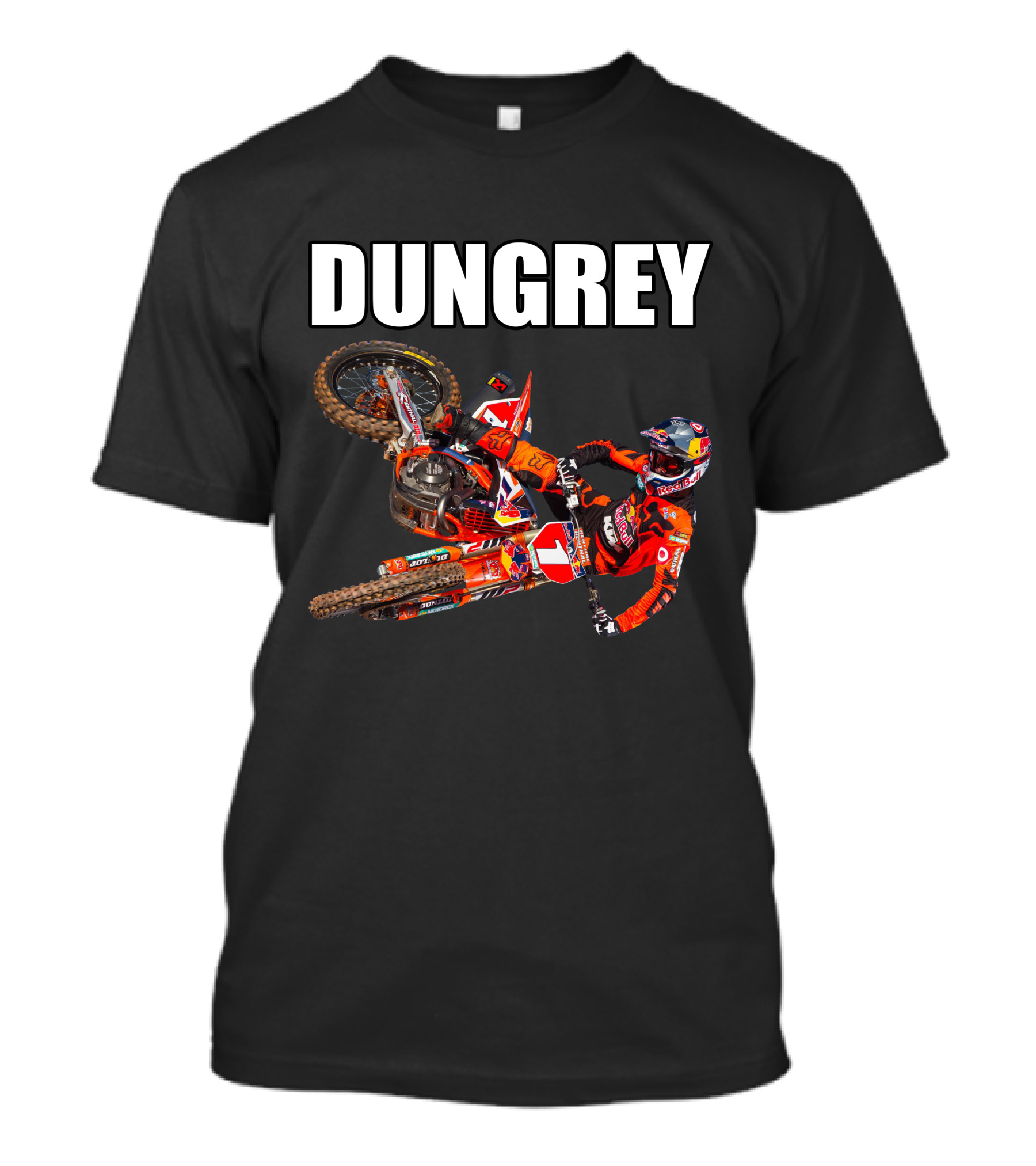 Dungey Motocross Rider Number One Racing Gear T-Shirt