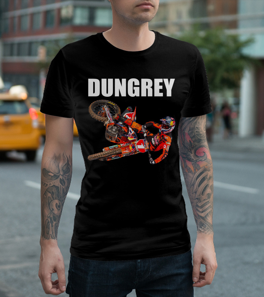 Dungey Motocross Rider Number One Racing Gear T-Shirt