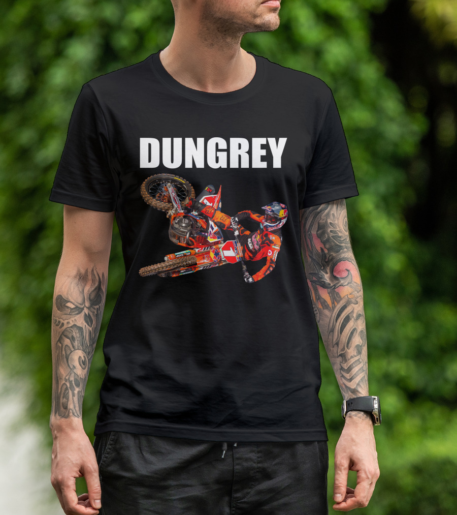 Dungey Motocross Rider Number One Racing Gear T-Shirt